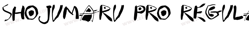 Shojumaru Pro Regula字体转换 Shojumaru Pro Regula字体转换